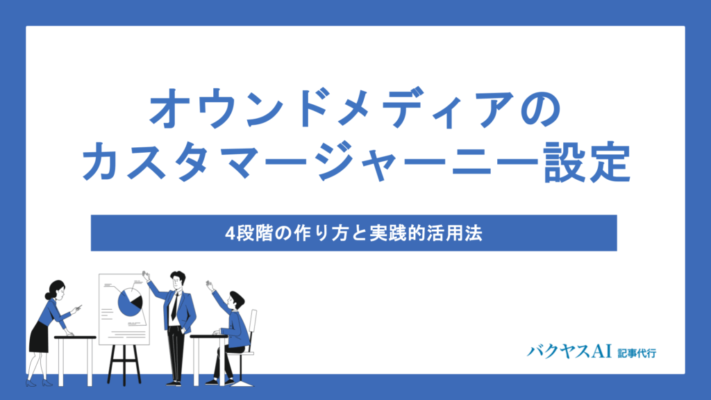 オウンドメディア×カスタマージャーニーの作り方｜設計から運用まで段階別コンテンツ戦略を解説