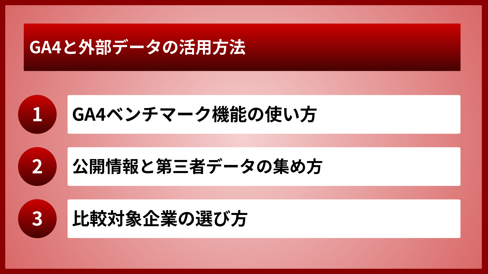 GA4と外部データの活用方法