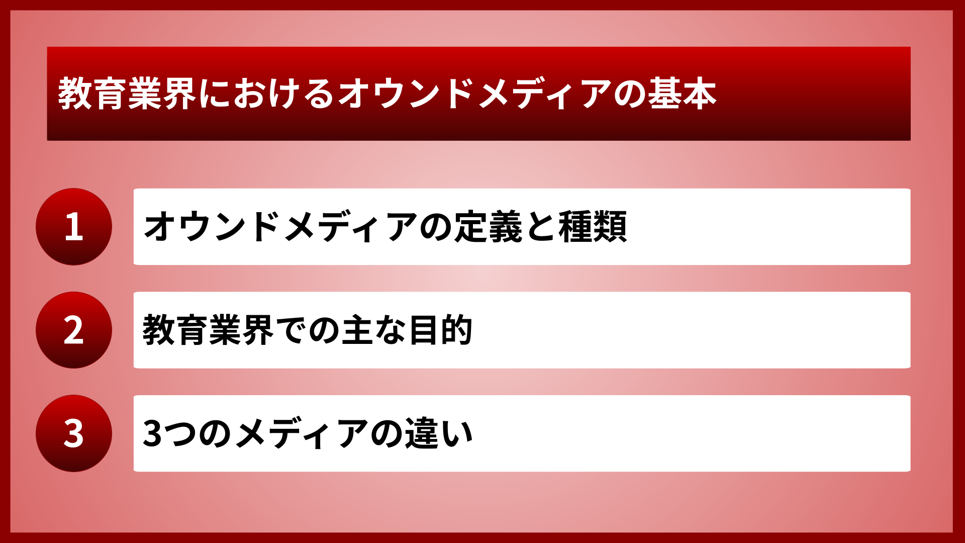 教育業界におけるオウンドメディアの基本