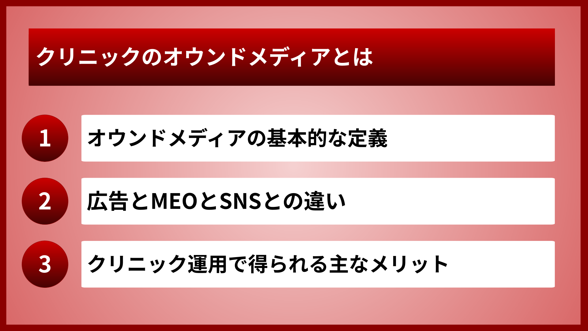 クリニックのオウンドメディアとは