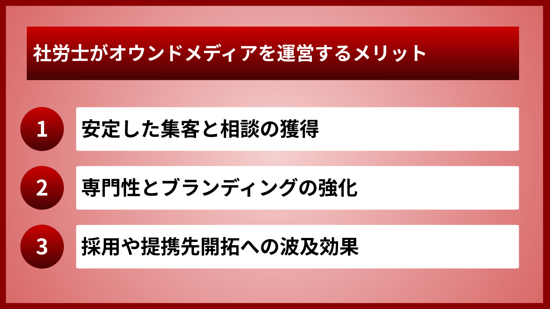 社労士がオウンドメディアを運営するメリット