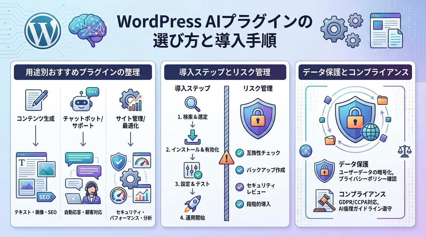 WordPress AIプラグインの選び方と導入手順