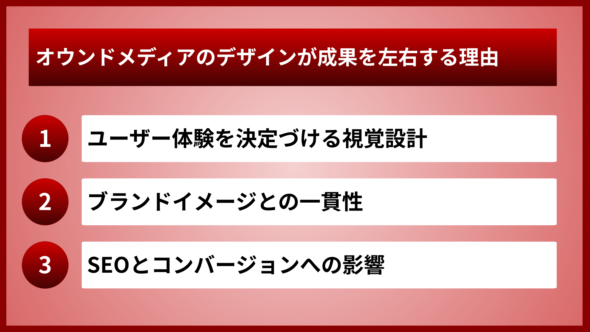 オウンドメディアのデザインが成果を左右する理由