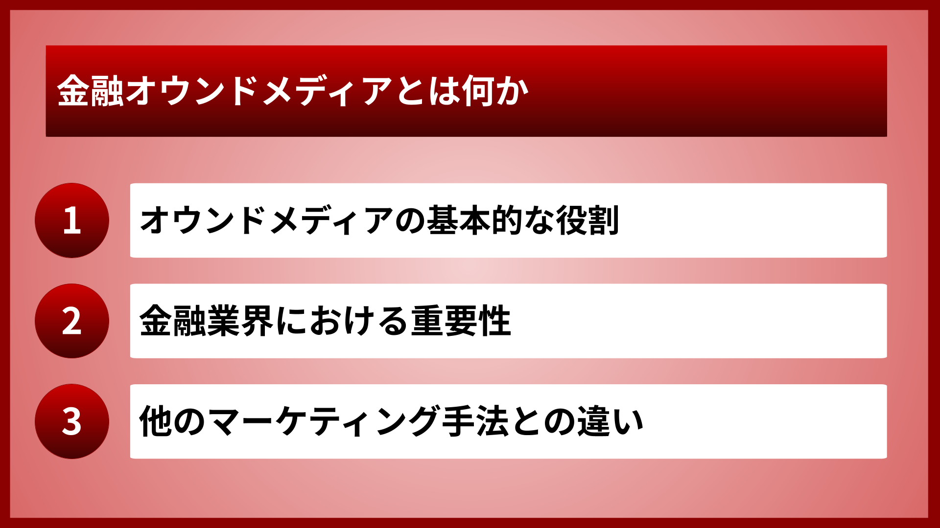 金融オウンドメディアとは何か