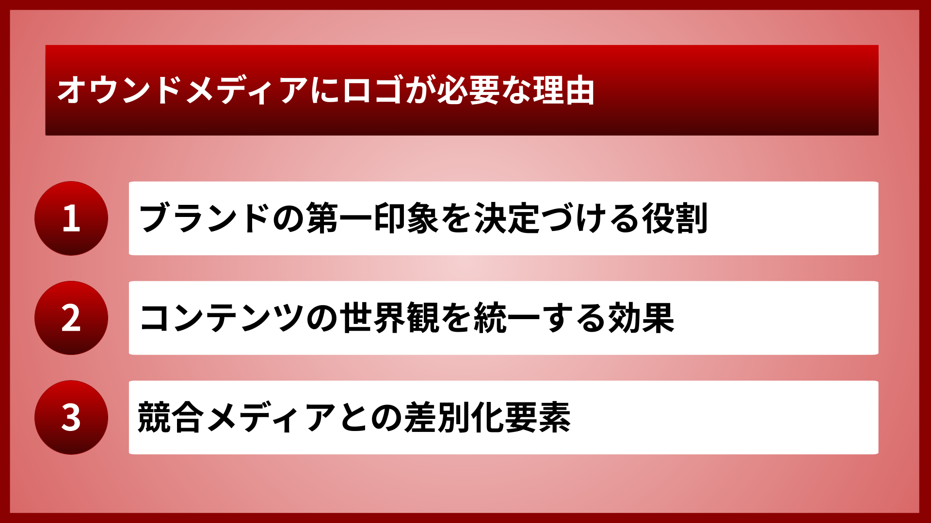 オウンドメディアにロゴが必要な理由